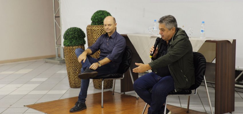 Prefeito atualiza obras em reuni&atilde;o do Centro Empresarial de Chapec&oacute;