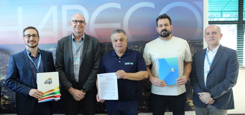 Caixa assina patroc&iacute;nio para a Efapi do Brasil