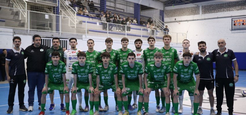Chape Futsal se mantém com 100% no Catarinense Sub-18